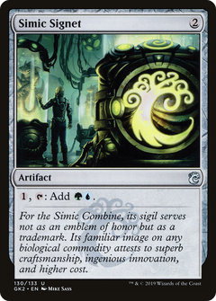 Simic Signet [Ravnica Allegiance Guild Kit]-1
