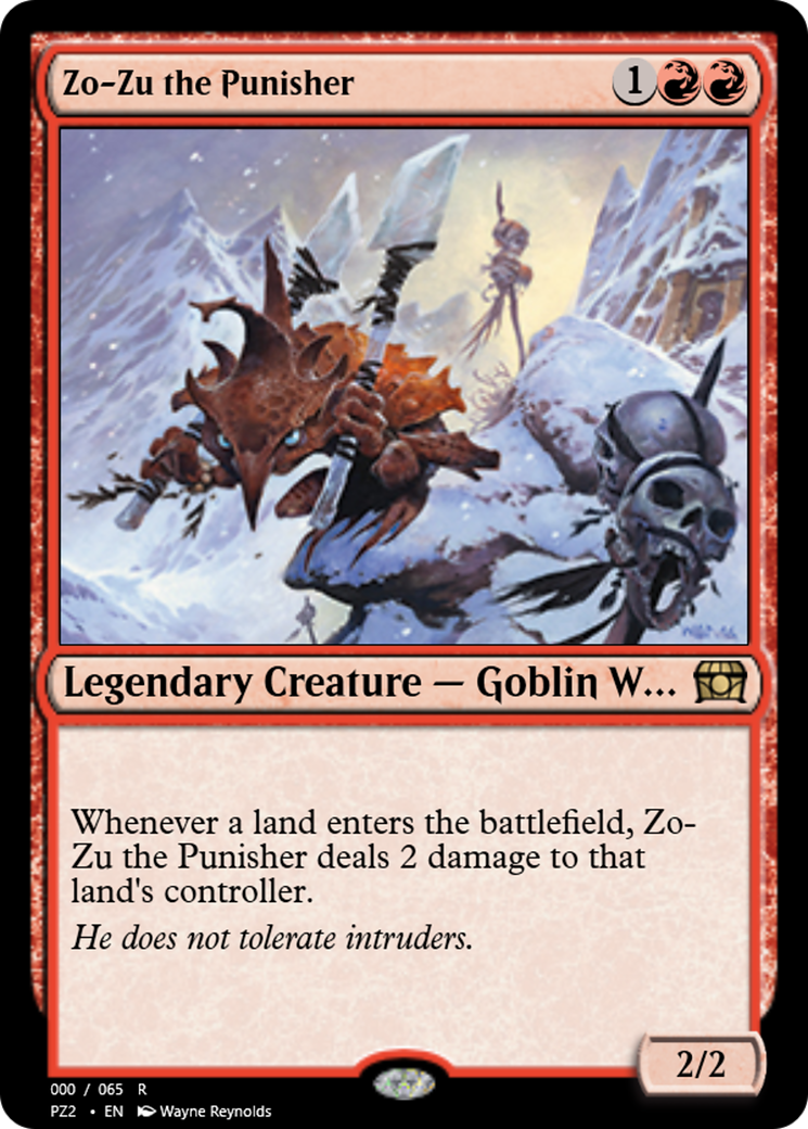Zo-Zu the Punisher (PZ2-65843) - Treasure Chest Foil-1
