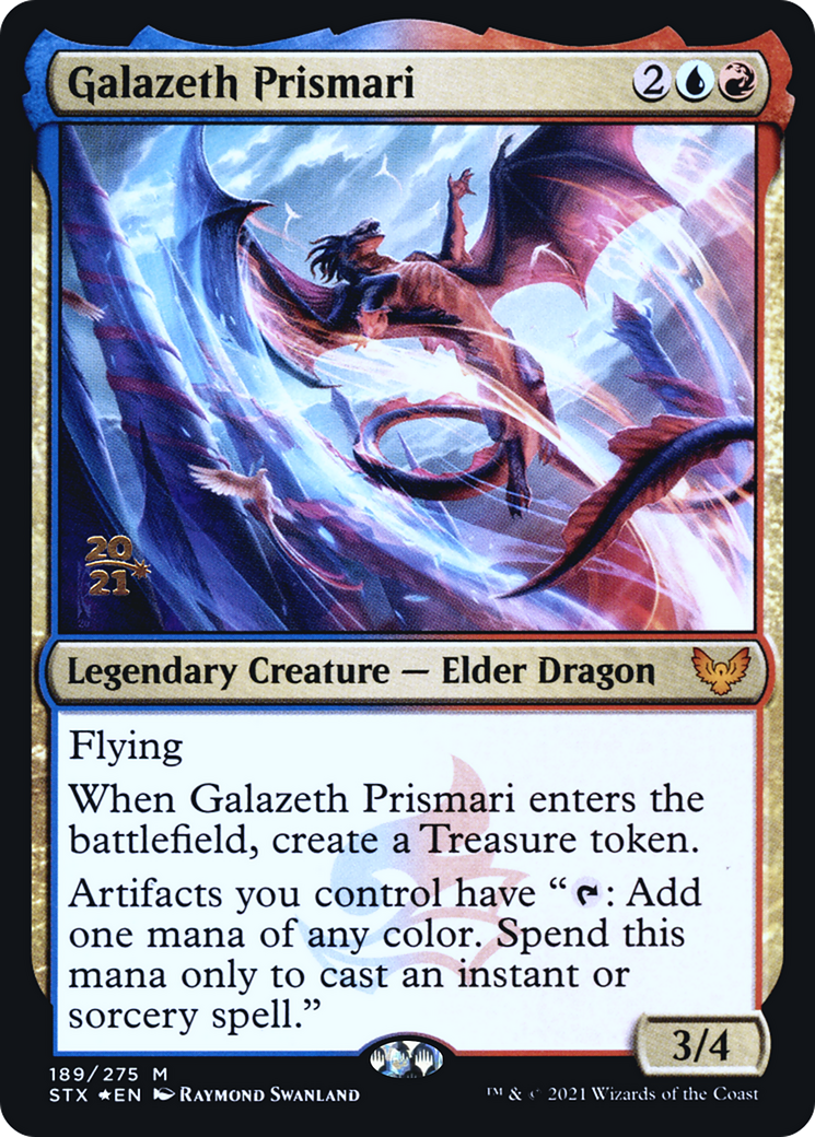 Galazeth Prismari [Strixhaven: School of Mages Prerelease Promos]-1