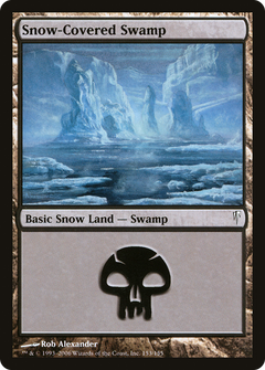 Snow-Covered Swamp [Coldsnap]-1