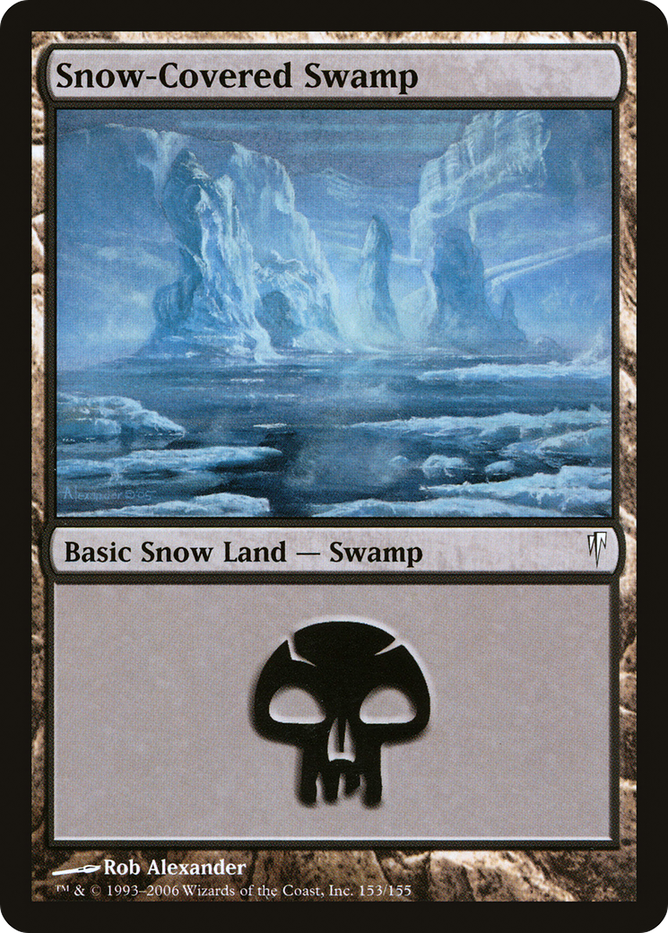 Snow-Covered Swamp [Coldsnap]-1
