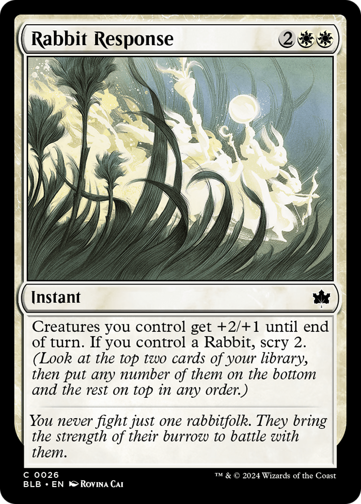 Rabbit Response [Bloomburrow]-1