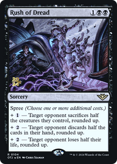 Rush of Dread [Outlaws of Thunder Junction Prerelease Promos]-1