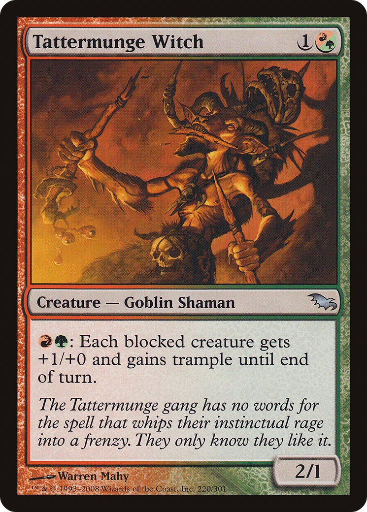 Tattermunge Witch [Shadowmoor]-1
