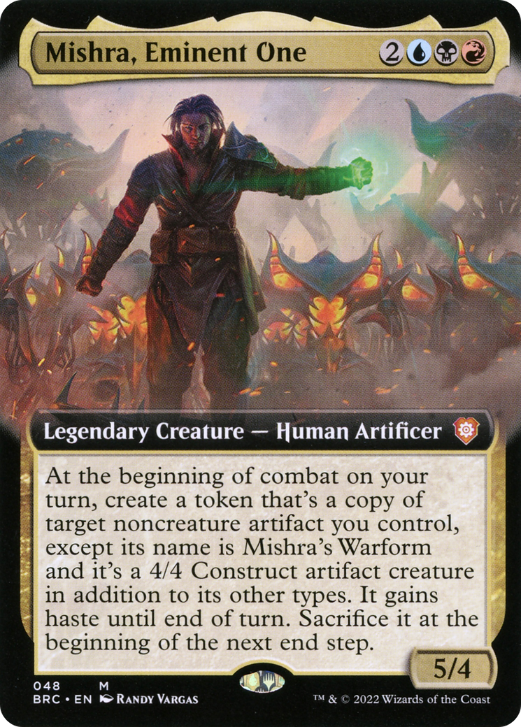 Mishra, Eminent One (Extended Art) [The Brothers' War Commander]-1
