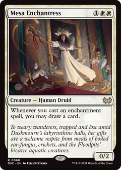Mesa Enchantress [Duskmourn: House of Horror Commander]-1