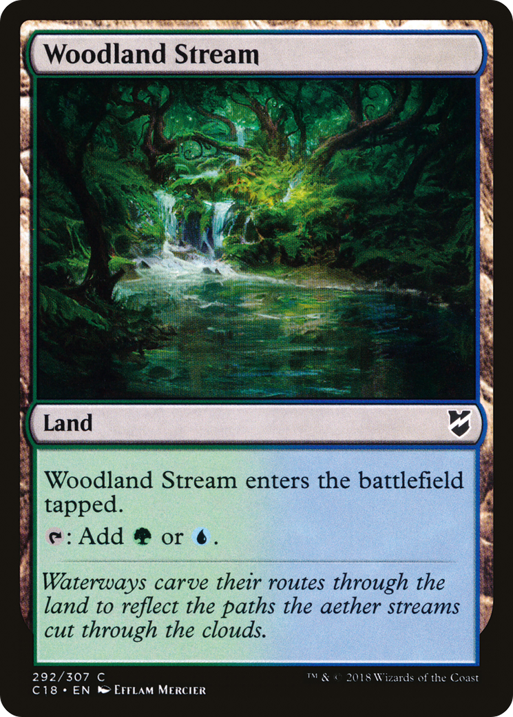 Woodland Stream (C18-292) - Commander 2018-1
