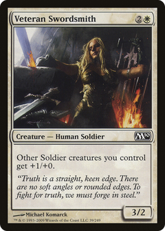 Veteran Swordsmith (M10-039) - Magic 2010-1