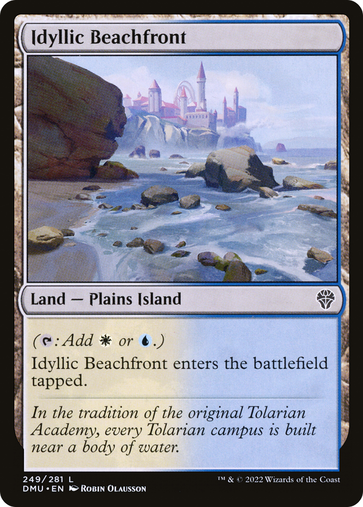 Idyllic Beachfront [Dominaria United]-1
