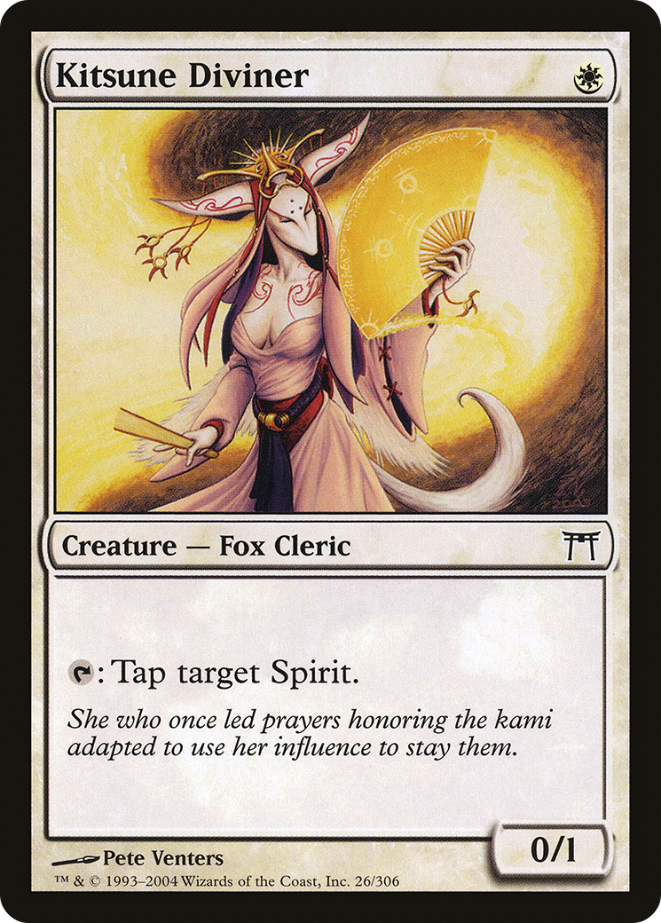 Kitsune Diviner [Champions of Kamigawa]-1
