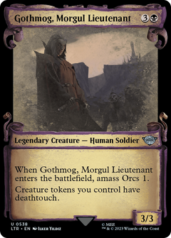 Gothmog, Morgul Lieutenant [The Lord of the Rings: Tales of Middle-Earth Showcase Scrolls]-1