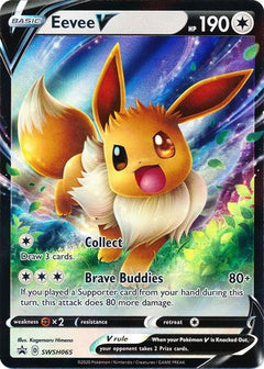 Eevee V (SWSH065) [Sword & Shield: Black Star Promos]-1