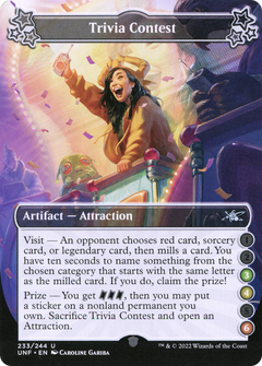 Trivia Contest (3-4-6) (UNF-233) - Unfinity Foil-1