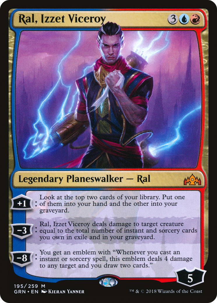 Ral, Izzet Viceroy [Guilds of Ravnica]-1