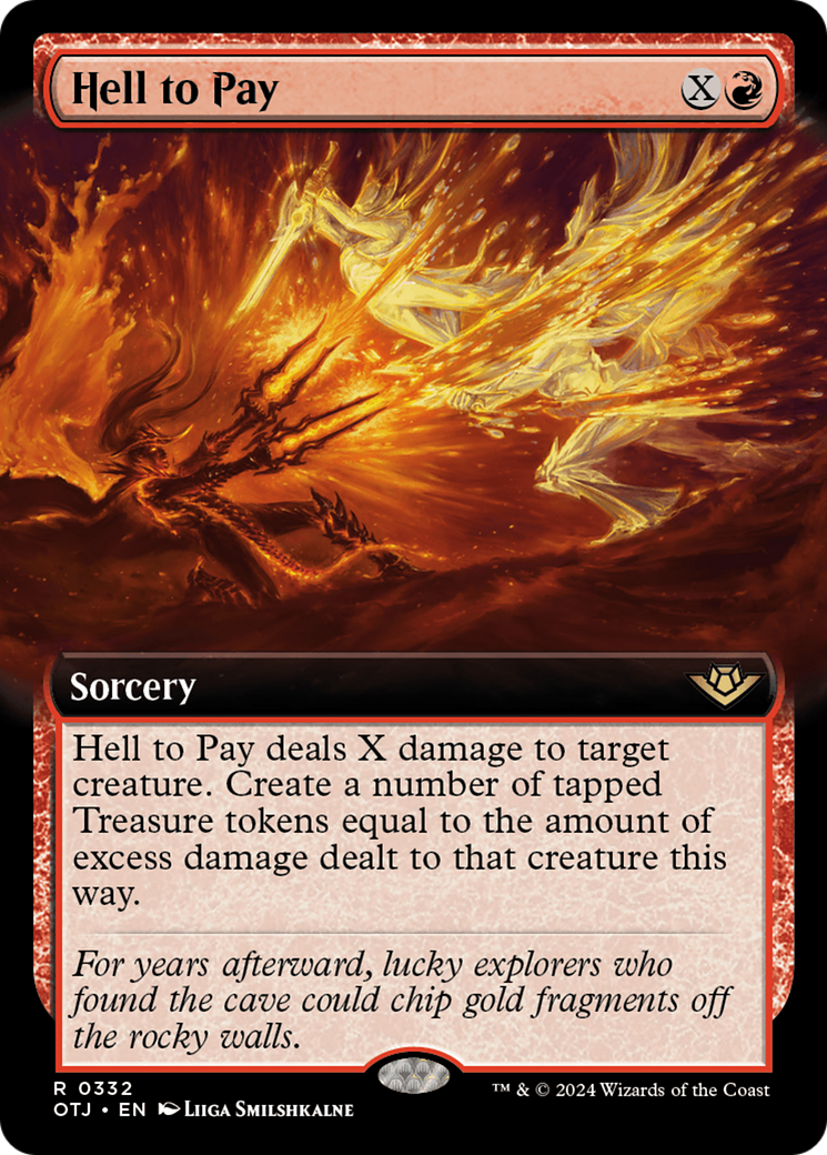 Hell to Pay (Extended Art) [Outlaws of Thunder Junction]-1