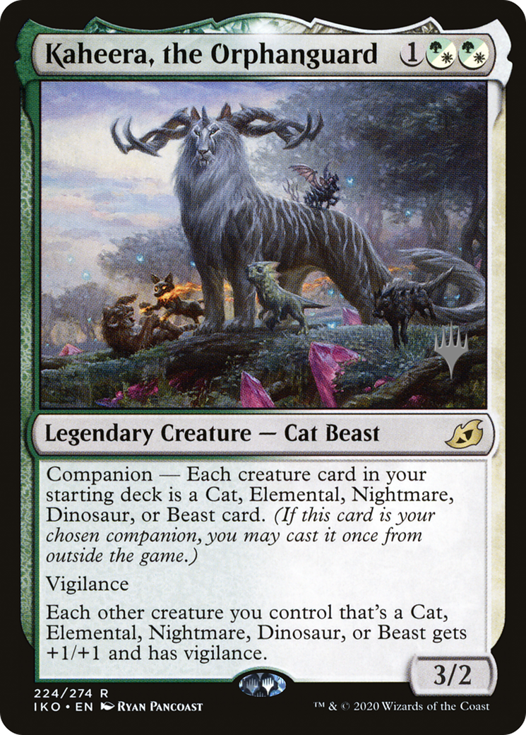 Kaheera, the Orphanguard (Promo Pack) [Ikoria: Lair of Behemoths Promos]-1