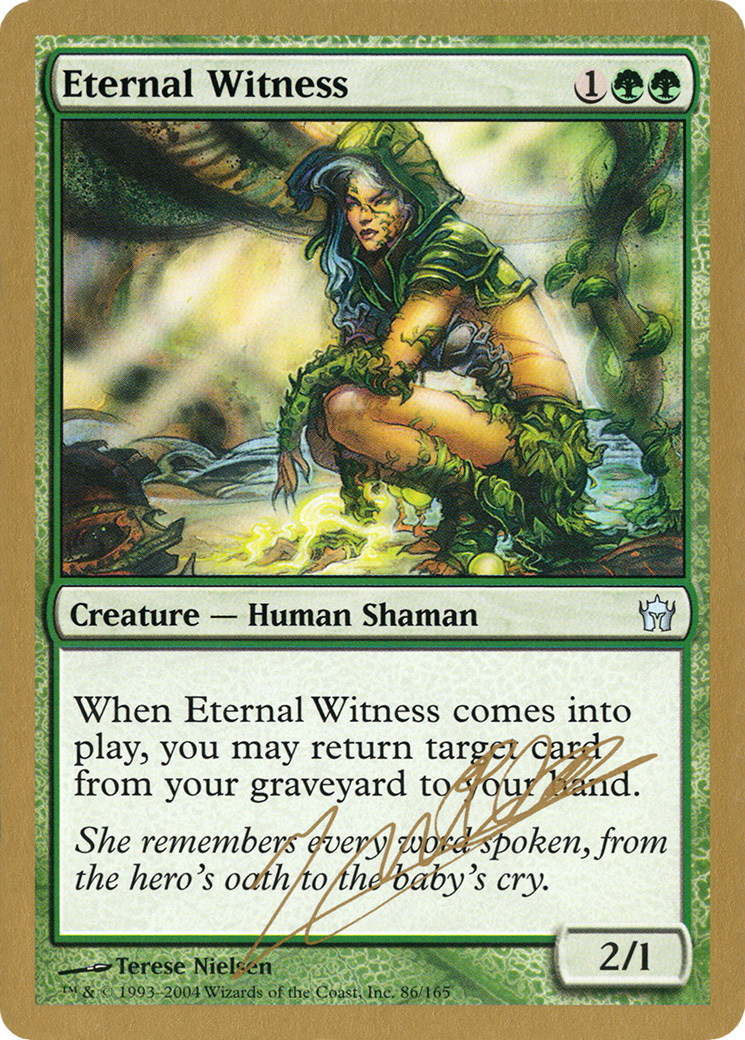 Eternal Witness - 2004 Julien Nuijten (5DN) (WCD-) - World Championship Decks 2004-1