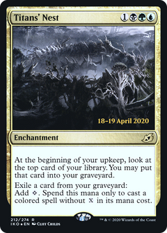 Titans' Nest (PRE-212) - Ikoria: Lair of Behemoths Promos Foil-1
