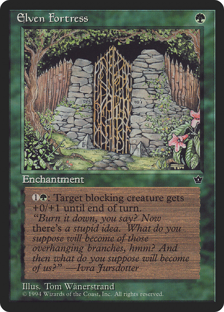 Elven Fortress (Tom Wanerstrand) [Fallen Empires]-1