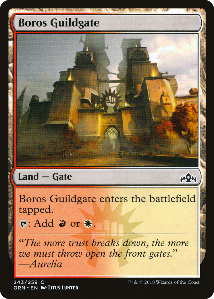 Boros Guildgate (243/259) [Guilds of Ravnica]-1