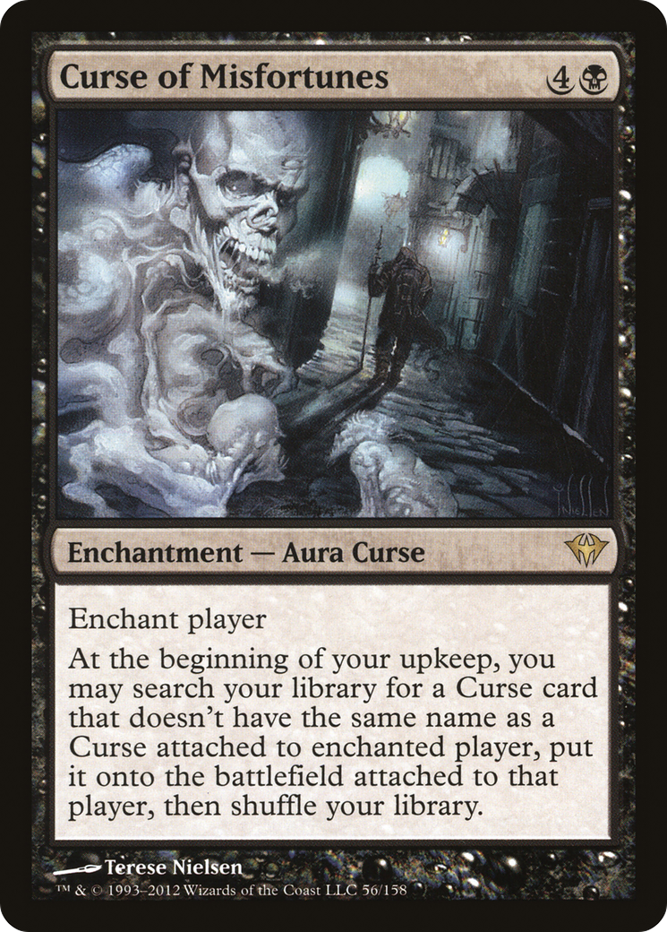 Curse of Misfortunes [Dark Ascension]-1
