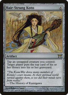 Hair-Strung Koto (CHK-252) - Champions of Kamigawa-1