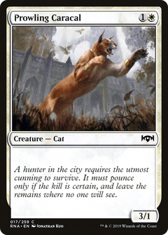 Prowling Caracal [Ravnica Allegiance]-1