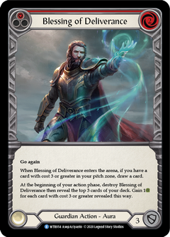 Blessing of Deliverance (Red) [U-WTR054] (Welcome to Rathe Unlimited)  Unlimited Rainbow Foil-2