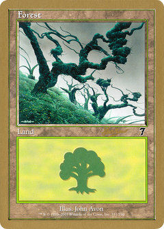 Forest (331) - 2002 Sim Han How (7ED) (WCD-) - World Championship Decks 2002-1
