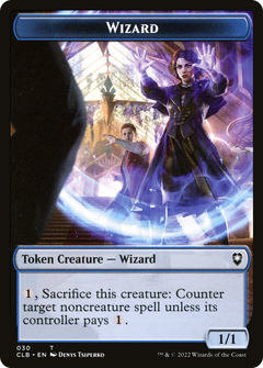 Wizard (TCLB-030) - Battle for Baldur's Gate Tokens-1
