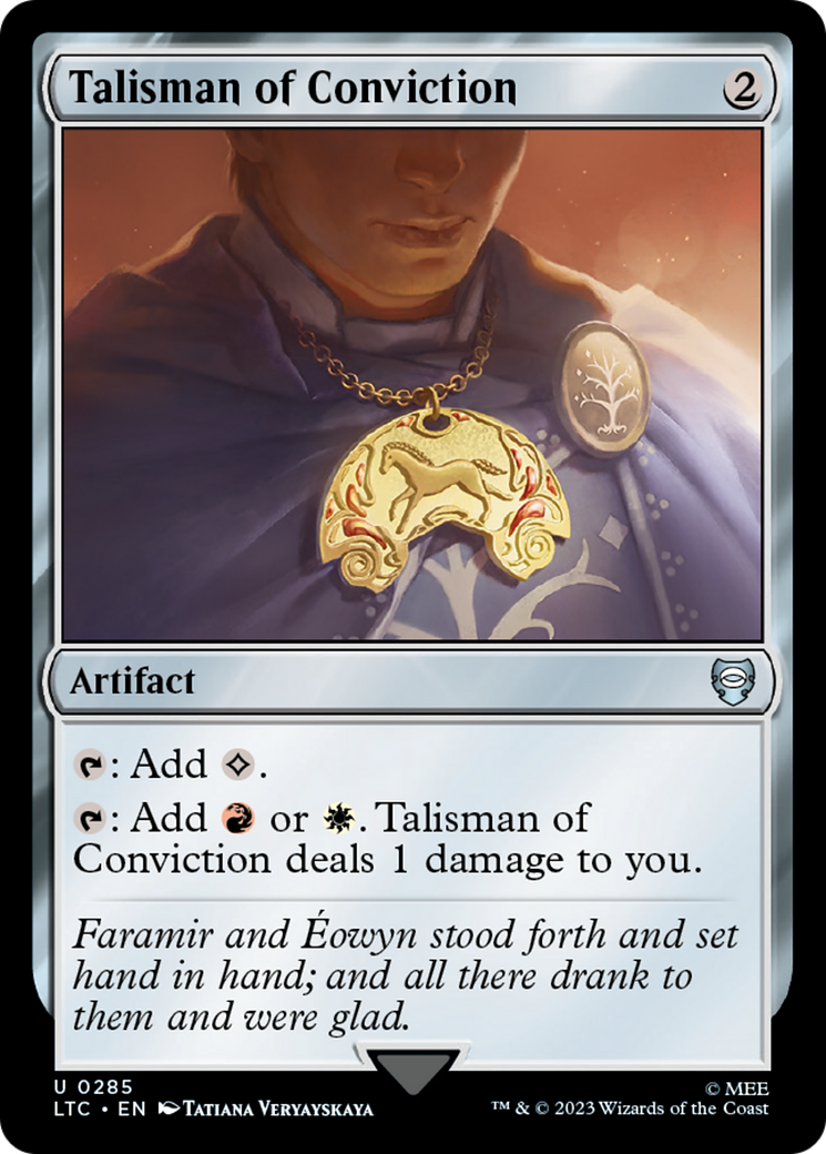 Talisman of Conviction [The Lord of the Rings: Tales of Middle-Earth Commander]-1
