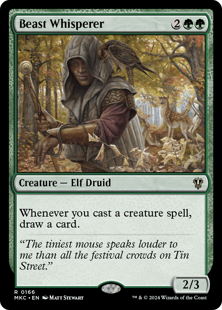 Beast Whisperer [Murders at Karlov Manor Commander]-1