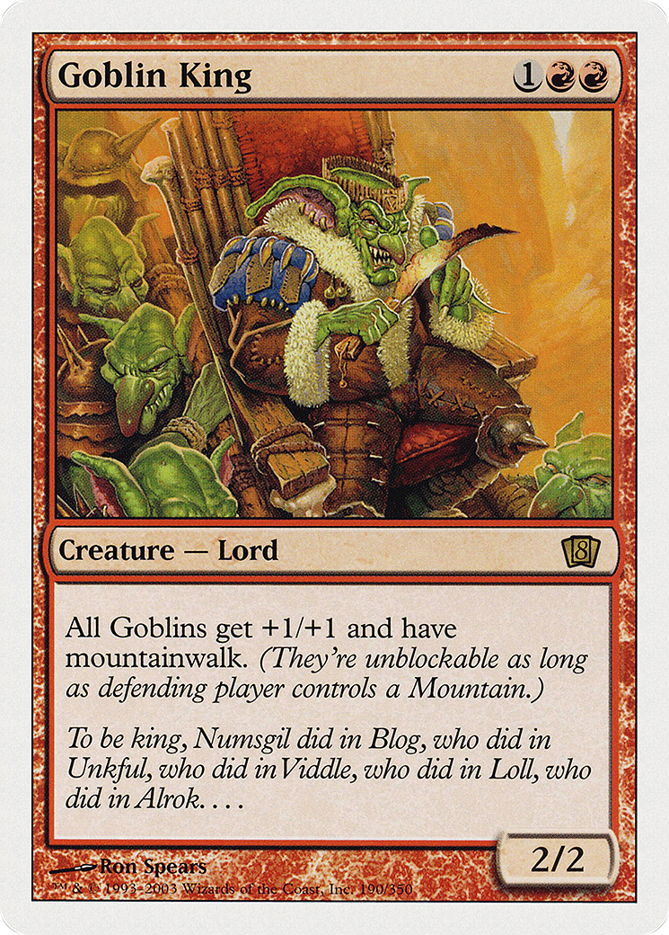 Goblin King [Eighth Edition]-1
