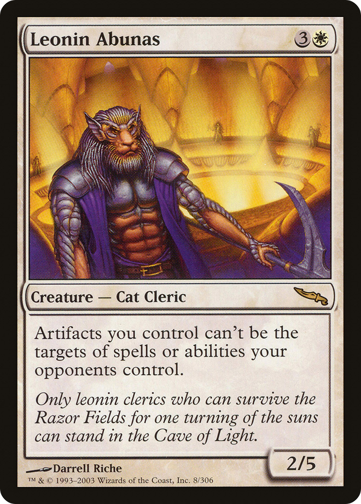 Leonin Abunas [Mirrodin]-1