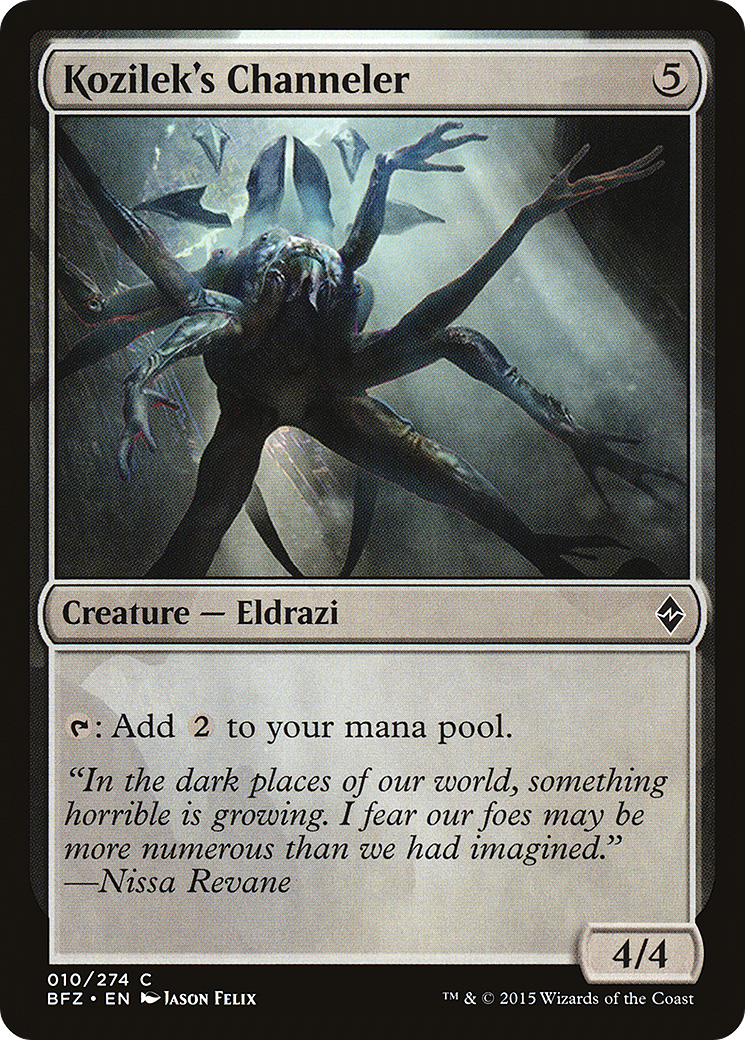 Kozilek's Channeler [Battle for Zendikar]-1