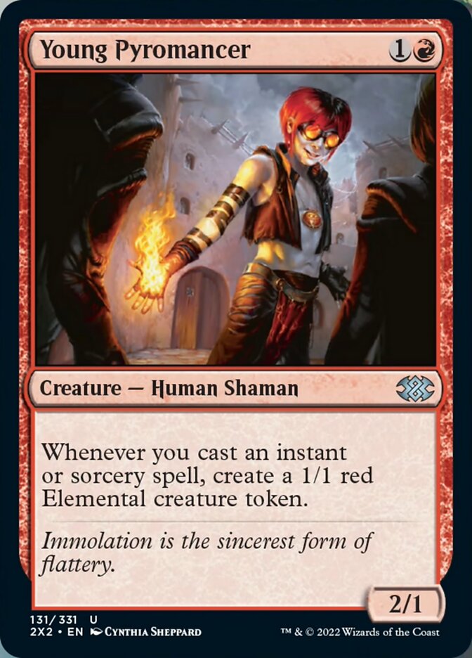 Young Pyromancer [Double Masters 2022]-1