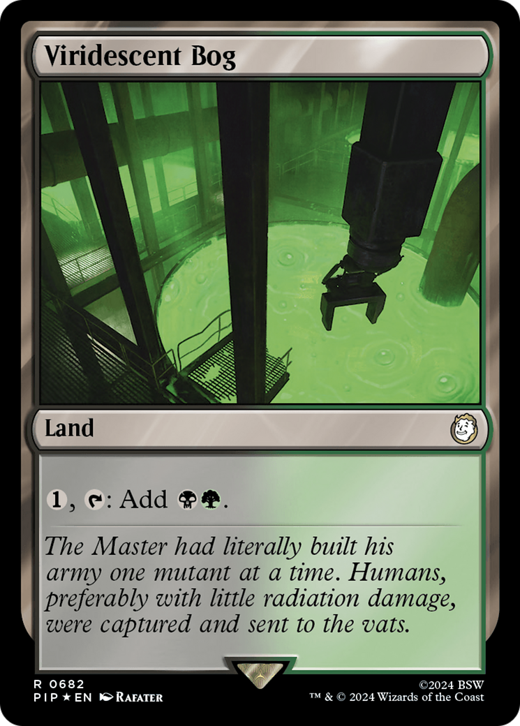 Viridescent Bog (Surge Foil) (PIP-682) - Fallout Foil-1