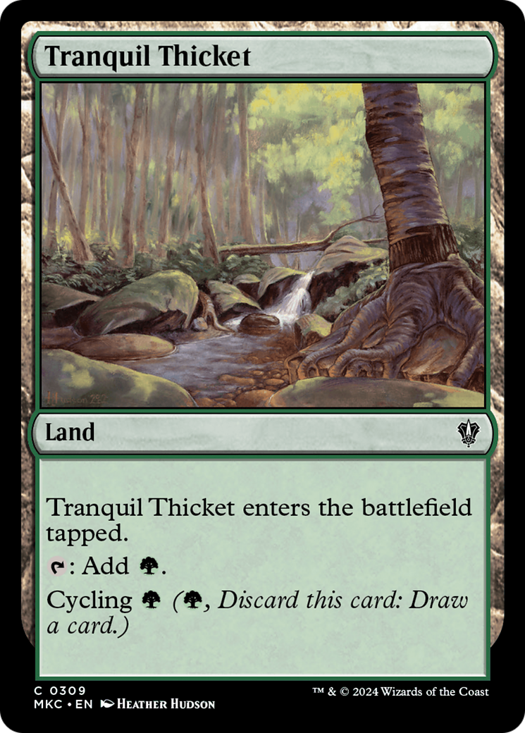Tranquil Thicket (MKC-309) - Murders at Karlov Manor Commander-1