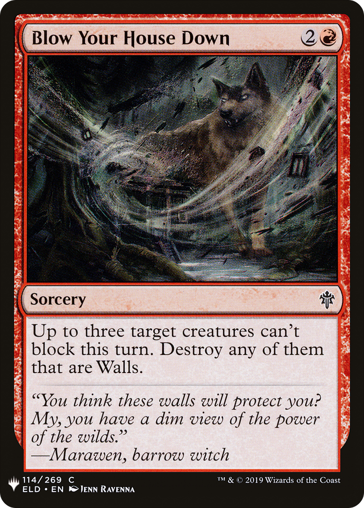 Blow Your House Down [Mystery Booster]-1