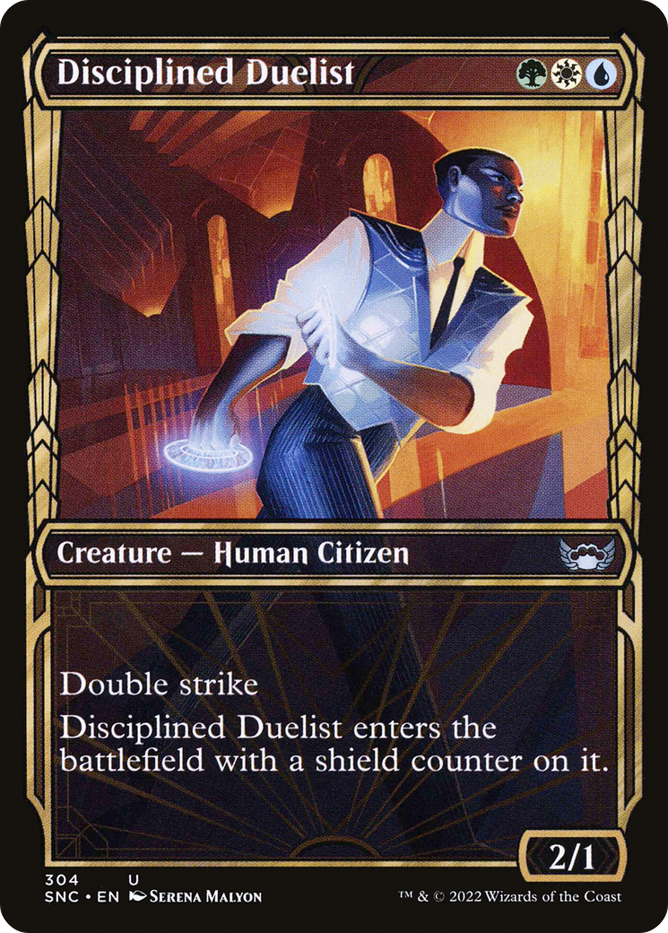 Disciplined Duelist (Showcase Golden Age) [Streets of New Capenna]-1