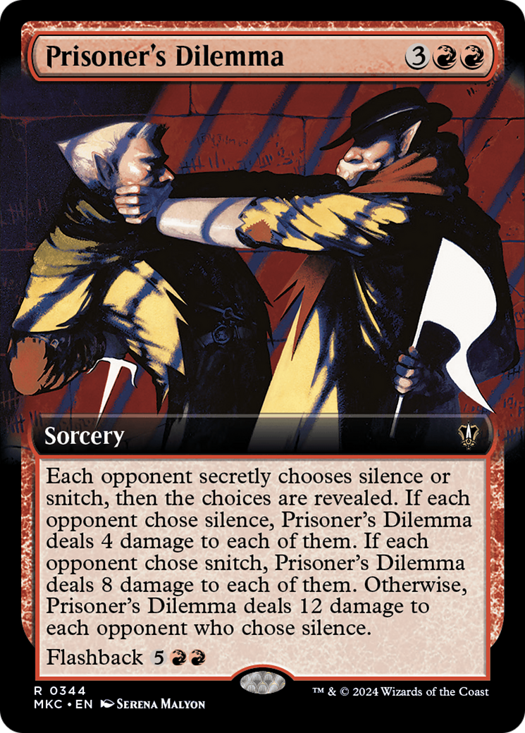 Prisoner's Dilemma (Extended Art) [Murders at Karlov Manor Commander]-1
