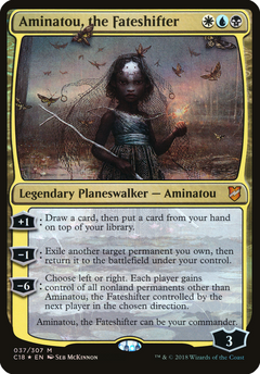 Aminatou, the Fateshifter (Oversized) [Commander 2018 Oversized]-1