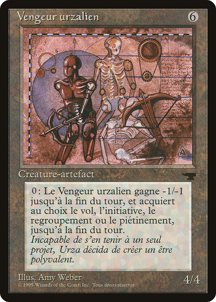 Urza's Avenger (French) - Vengeur urzalien" (REN-) - Renaissance-1