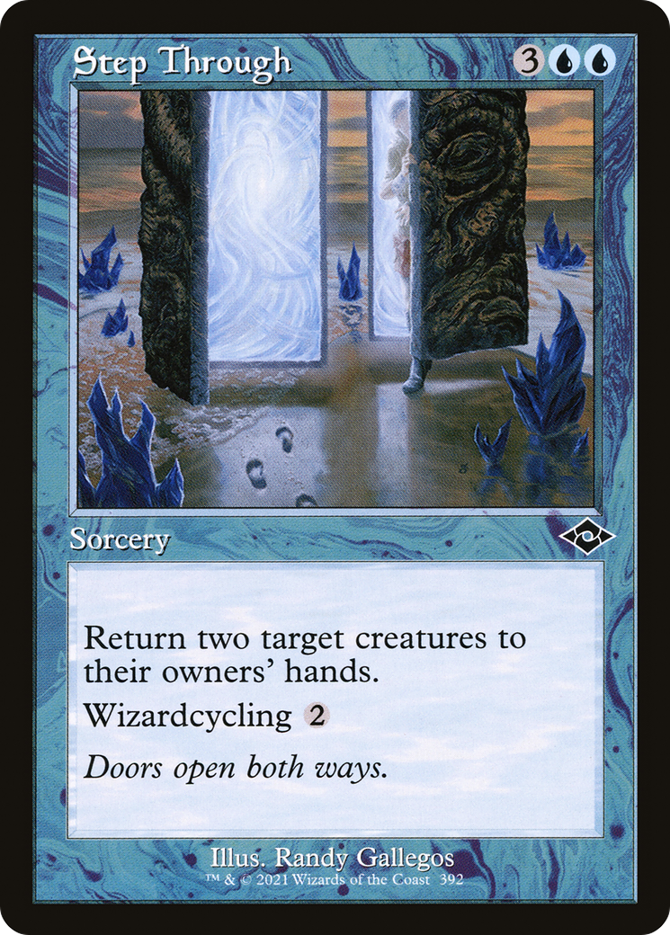 Step Through (Retro Frame) (MH2-392) - Modern Horizons 2 Etched Foil-1