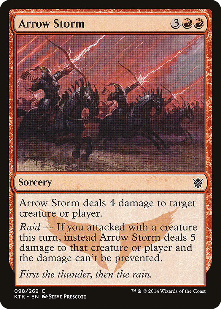 Arrow Storm [Khans of Tarkir]-1