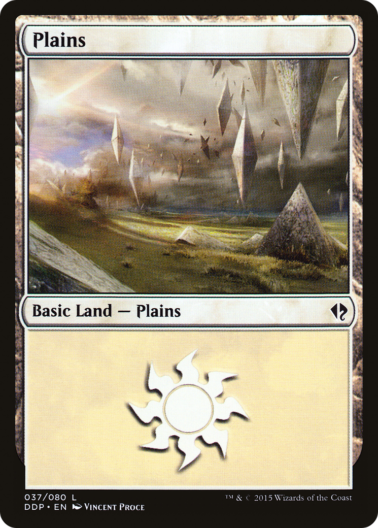 Plains (37) [Duel Decks: Zendikar vs. Eldrazi]-1