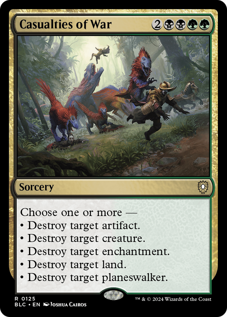 Casualties of War [Bloomburrow Commander]-1