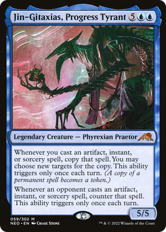Jin-Gitaxias, Progress Tyrant [Kamigawa: Neon Dynasty]-1