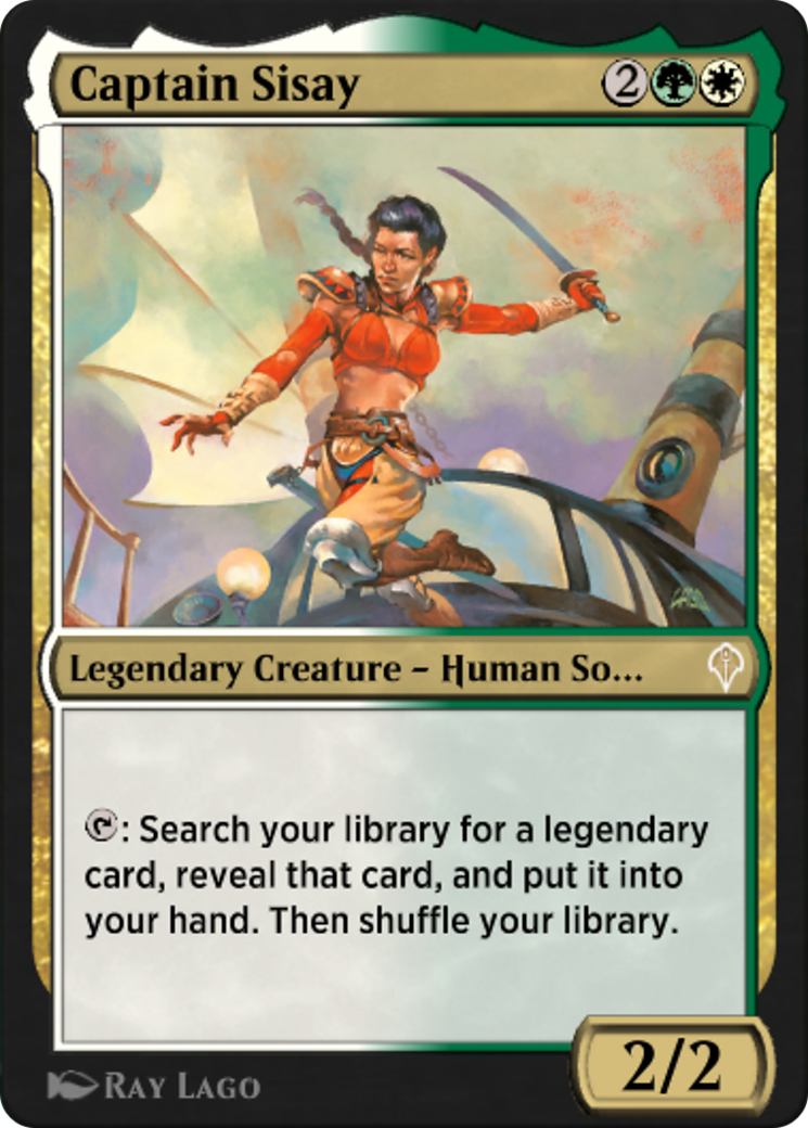Captain Sisay (HA1-017) - Historic Anthology 1-1