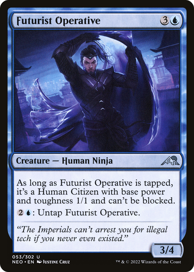 Futurist Operative [Kamigawa: Neon Dynasty]-1